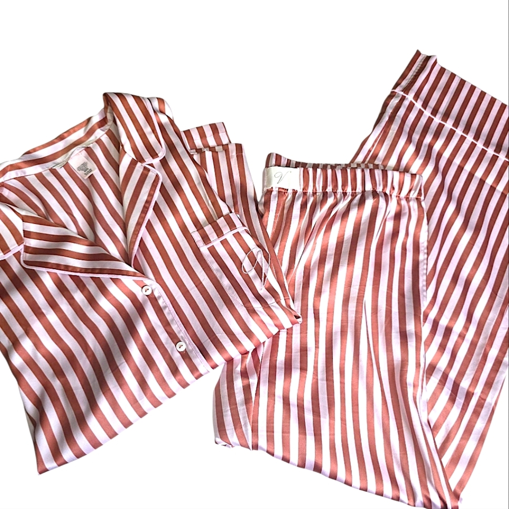 Victoria's Secret Glazed Satin PJ Set
